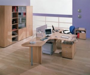 Офисная мебель бизнес-класса серии Оптима для менеджеров среднего звена и переговорных